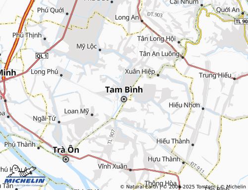 MICHELIN Tường Lộc map - ViaMichelin