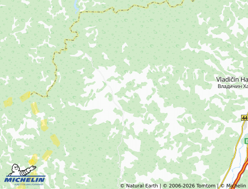Mapa MICHELIN Gradnja - ViaMichelin