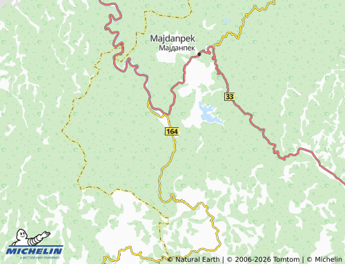 Mapa MICHELIN Debeli Lug - ViaMichelin