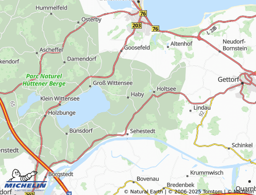 MICHELIN Haby map - ViaMichelin