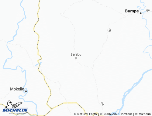 MICHELIN Serabu map - ViaMichelin