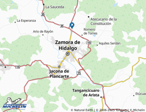 MICHELIN San Nicolás map - ViaMichelin
