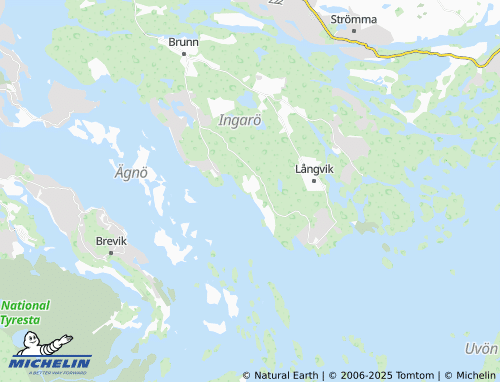 MICHELIN Vedhamn map - ViaMichelin