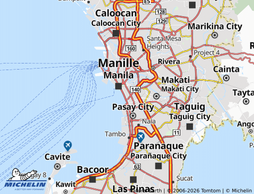 MICHELIN Malate map - ViaMichelin