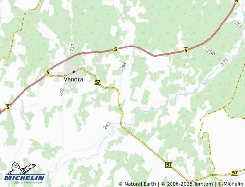 MICHELIN Säästla map - ViaMichelin