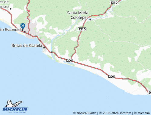 Carte MICHELIN Ventanilla - ViaMichelin