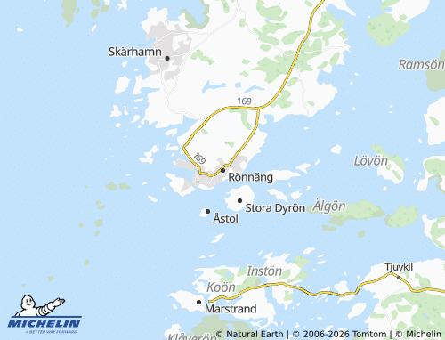 Carte MICHELIN Rönnäng - ViaMichelin