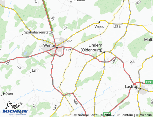MICHELIN Holthaus map - ViaMichelin