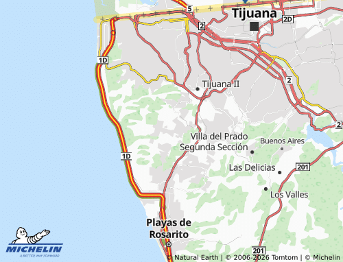Mappa MICHELIN Lomas del Real - ViaMichelin