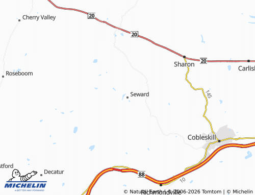 Mappa MICHELIN Seward - ViaMichelin