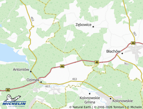 MICHELIN-Landkarte Chobie - ViaMichelin