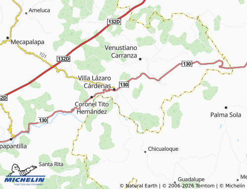 Mappa MICHELIN Jaltocán - ViaMichelin