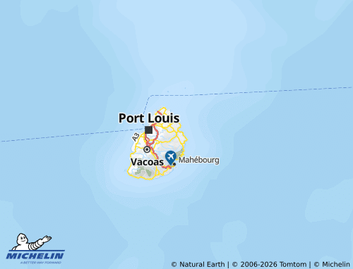 MICHELIN Flacq map - ViaMichelin