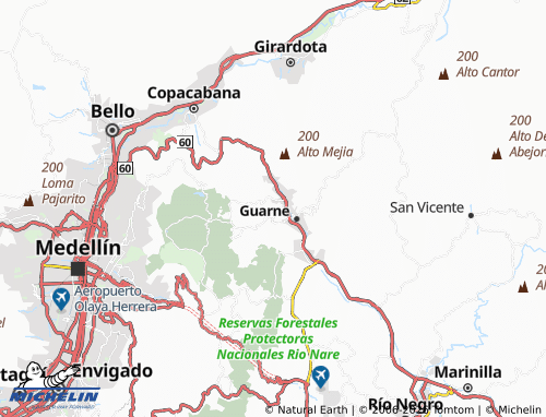 Mapa MICHELIN El Salado - ViaMichelin