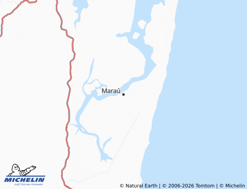 MICHELIN-Landkarte Maraú - ViaMichelin