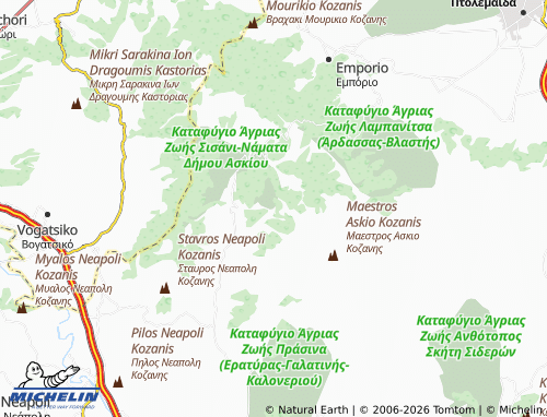 Carte MICHELIN Namata - ViaMichelin