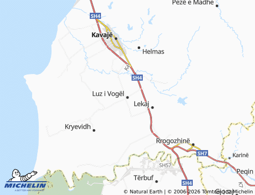 Mappa MICHELIN Luz i Vogël - ViaMichelin