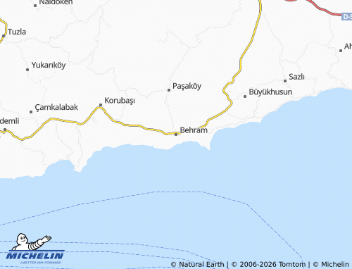 Mappa MICHELIN Behram - ViaMichelin