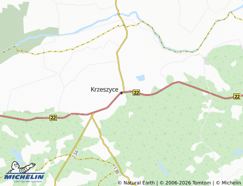 MICHELIN-Landkarte Kriescht - ViaMichelin
