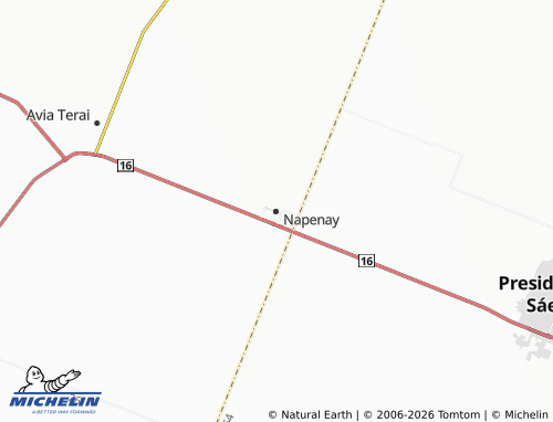 Mapa MICHELIN Napenay - ViaMichelin