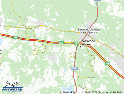 Carte MICHELIN Bakhus SNT - ViaMichelin