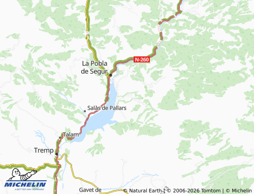 MICHELIN-Landkarte Sant Martí de Canals - ViaMichelin