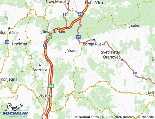 Mapa MICHELIN Pofuki - ViaMichelin