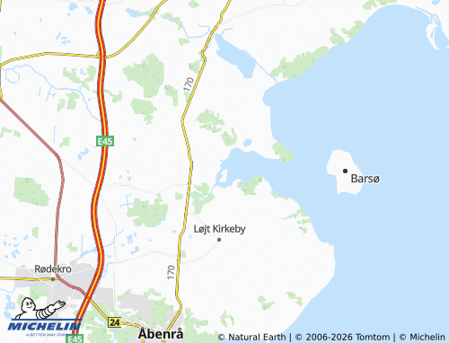 Carte MICHELIN Kalvø - ViaMichelin