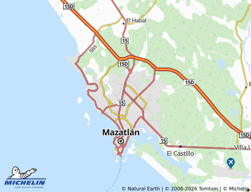 Mapa MICHELIN San Nicolás - ViaMichelin