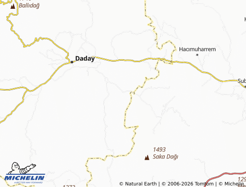 Mappa MICHELIN Hasanşeyh - ViaMichelin