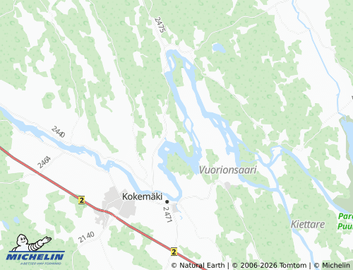 MICHELIN Kivisilta map - ViaMichelin