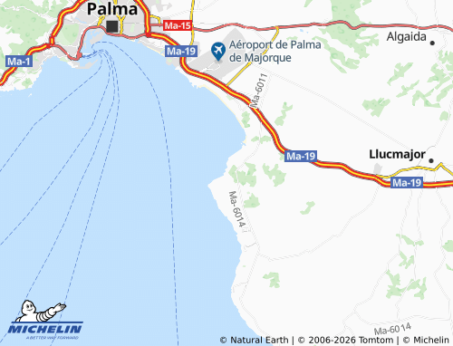 Mappa MICHELIN Cala Blava - ViaMichelin