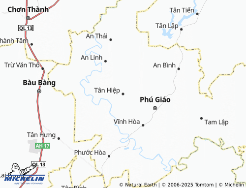 MICHELIN Tân Hiệp map - ViaMichelin