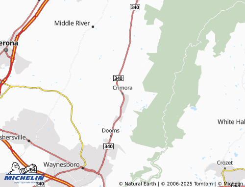 MICHELIN Crimora map - ViaMichelin