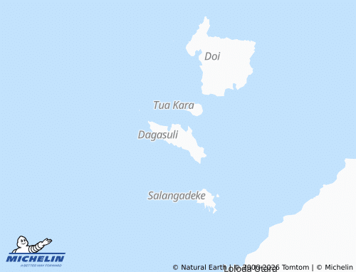 MICHELIN Dagasuli map - ViaMichelin