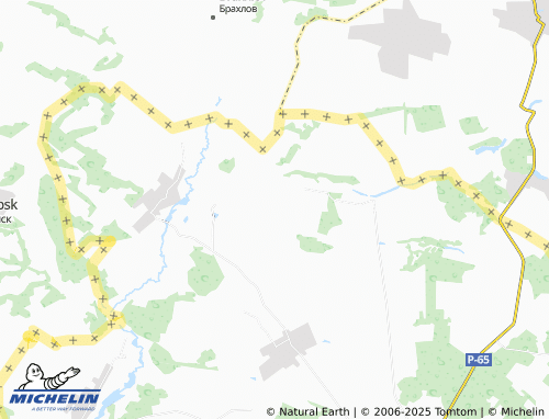 MICHELIN Lubiane map - ViaMichelin