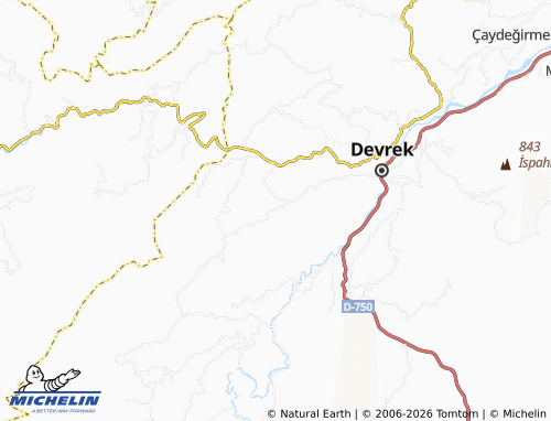 MICHELIN Karakoçlu map - ViaMichelin