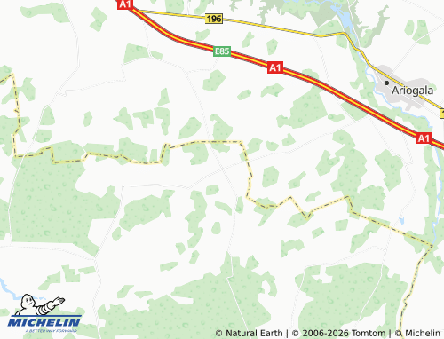 Mappa MICHELIN Juodaičiai - ViaMichelin