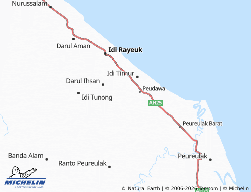 Mapa MICHELIN Ulee Gle - ViaMichelin