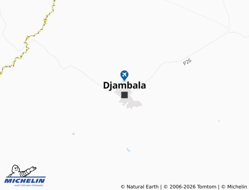 Mappa MICHELIN Djambala - ViaMichelin