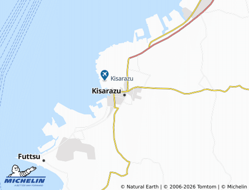 MICHELIN-Landkarte Kisarazu - ViaMichelin