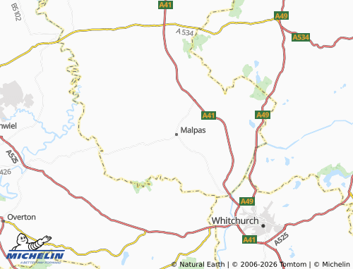 Carte MICHELIN Malpas - ViaMichelin