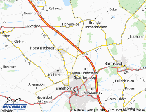 Mapa MICHELIN Horstheide - ViaMichelin
