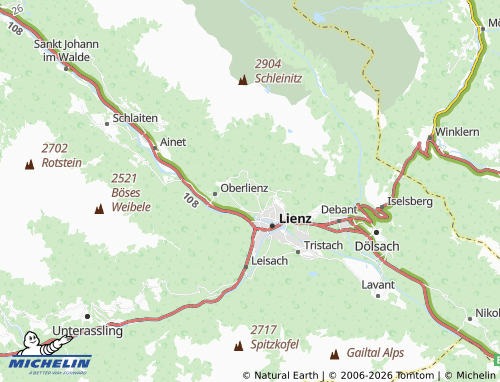 MICHELIN Zauche map - ViaMichelin