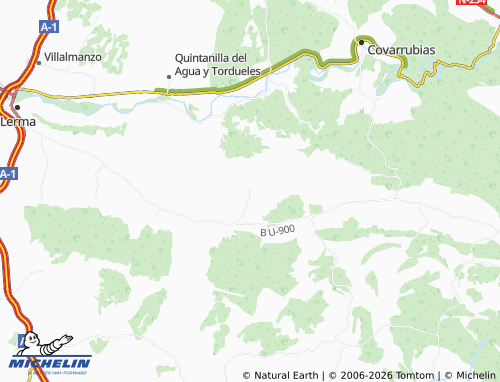 MICHELIN Cebrecos map - ViaMichelin