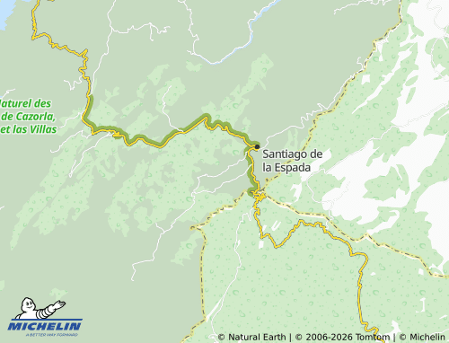MICHELIN-Landkarte Las Quebradas - ViaMichelin
