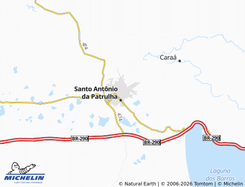 Mapa MICHELIN Várzea - ViaMichelin
