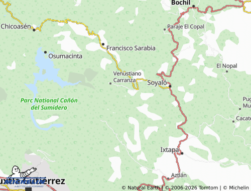 MICHELIN Ribera El Manguito Yolnac map - ViaMichelin