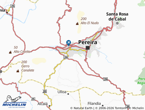 Carte MICHELIN La Policía - ViaMichelin