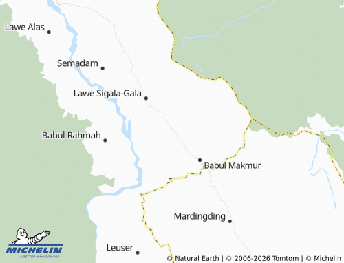 MICHELIN Sabilussalam map - ViaMichelin